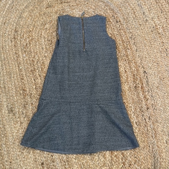 CREWCUTS girls GRAY KNIT DRESS 10 embellished jewels - Picture 6 of 6